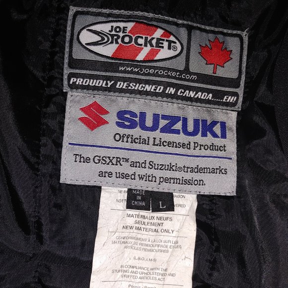 Joe Rocket Suzuki GSX-R Textile Jacket - Picture 5 of 5